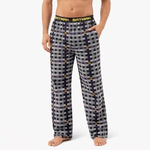 Batman Plaid Flannel Pajama Pants